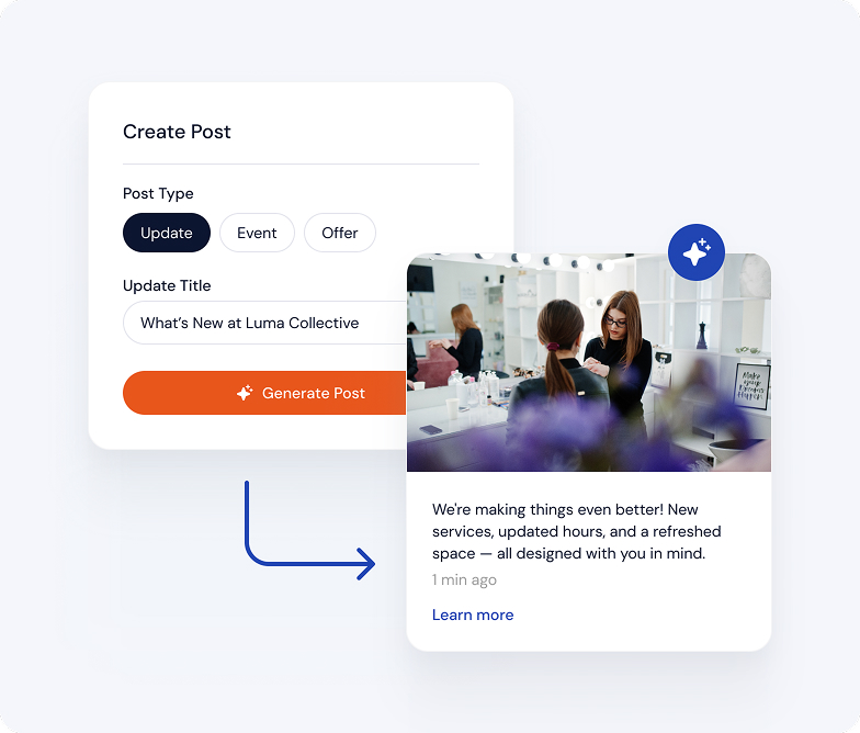Surfa review response center consolidating reviews from multiple client Google Business Profiles into one workflow